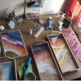 #ChooseToChallenge – Resin Art by Hollie #ChooseToChallenge – Resin Art by Hollie